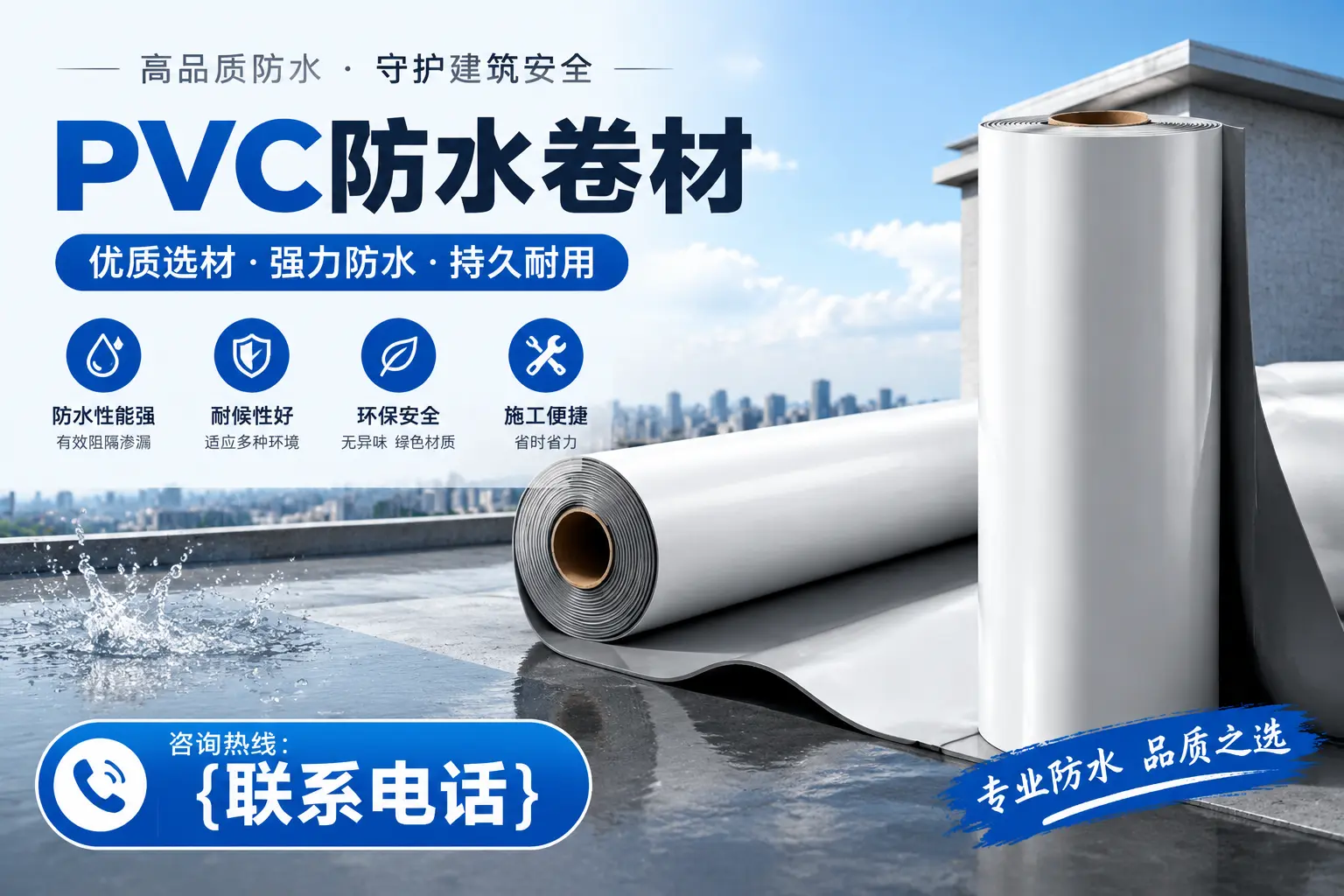 PVC防水卷材的选购技巧与注意事项，助您在保定找到合适产品